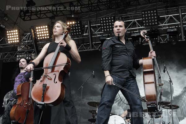 APOCALYPTICA - 2008-08-28 - SAINT CLOUD - Domaine National - Grande Scene - 